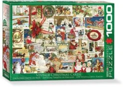 Eurographics Vintage Christmas Cards - Puzzle