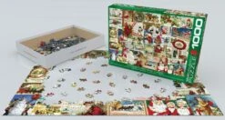 Eurographics Vintage Christmas Cards - Puzzle 7 Eurographics Vintage Christmas Cards - Puzzle -FUNKO || SUPER7 || Eurographics 15400713 3 92