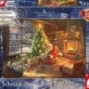 Schmidt Spiele Thomas Kinkade: Der Weihnachtsmann Ist Da! - 1000 Teile Puzzle (Limited Christmas Edition) -FUNKO || SUPER7 || Eurographics 16468323 1 92