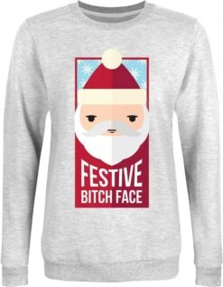 Festive Bitch Face - Christmas Jumper