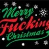 Merry Fucking Christmas - Small Tin Sign -FUNKO || SUPER7 || Eurographics 17032177 1 92