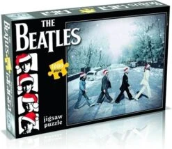 Beatles, The - Christmas Abbey Road (1000 Piece Jigsaw Puzzle)