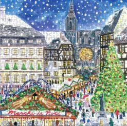 Michael Storrings: Christmas In France - 500 Piece Puzzle -FUNKO || SUPER7 || Eurographics 17687739 4 92