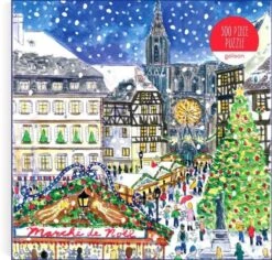 Michael Storrings: Christmas In France - 500 Piece Puzzle -FUNKO || SUPER7 || Eurographics 17687739 5 92