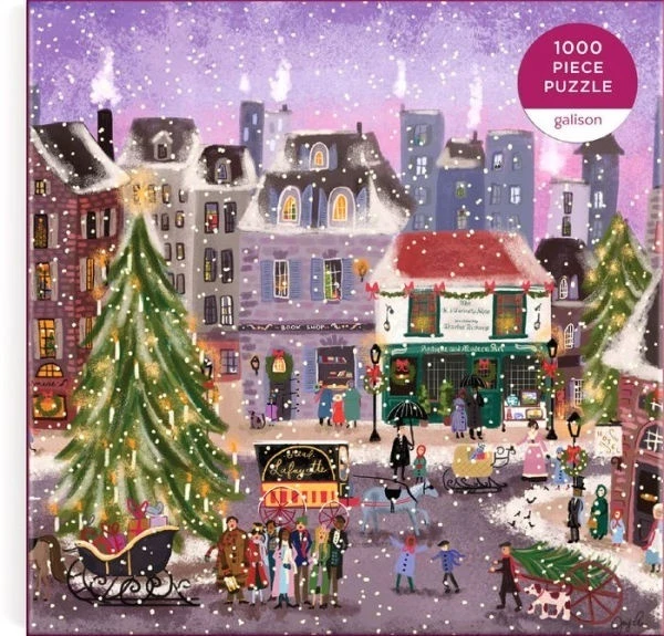 Joy Laforme: Christmas Square - 1000 Piece Puzzle In Square Box 4 Joy Laforme: Christmas Square - 1000 Piece Puzzle In Square Box – Image 2