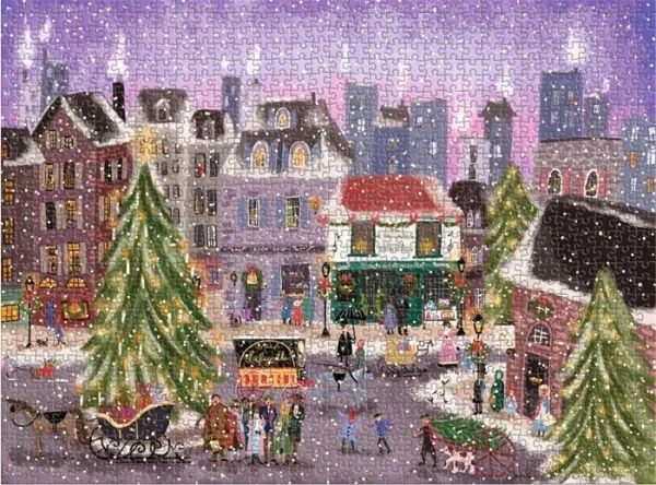 Joy Laforme: Christmas Square - 1000 Piece Puzzle In Square Box 6 Joy Laforme: Christmas Square - 1000 Piece Puzzle In Square Box – Image 4