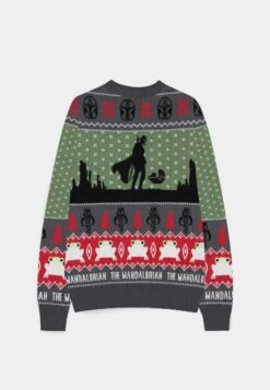 The Mandalorian Star Wars - Men's Christmas Jumper -FUNKO || SUPER7 || Eurographics 17742285 2 92