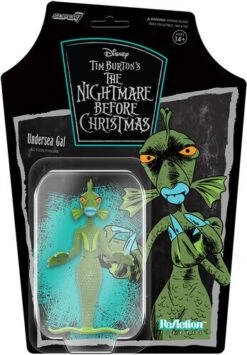 SUPER7 Nightmare Before Christmas: Undersea Gal - Reaction Figure 10 Cm