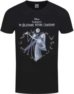 The Nightmare Before Christmas: Bat Heart - Men's T-Shirt