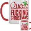 Queen Of Fucking Christmas - Red Inner 2-Tone Mug -FUNKO || SUPER7 || Eurographics 17957630 1 92