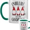 Pop Factory: Chillin' With My Gnomies - Christmas Green Inner 2-Tone Mug -FUNKO || SUPER7 || Eurographics 17959107 1 92