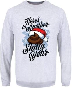 Here's To Another Shitty Year - Men's Christmas Jumper