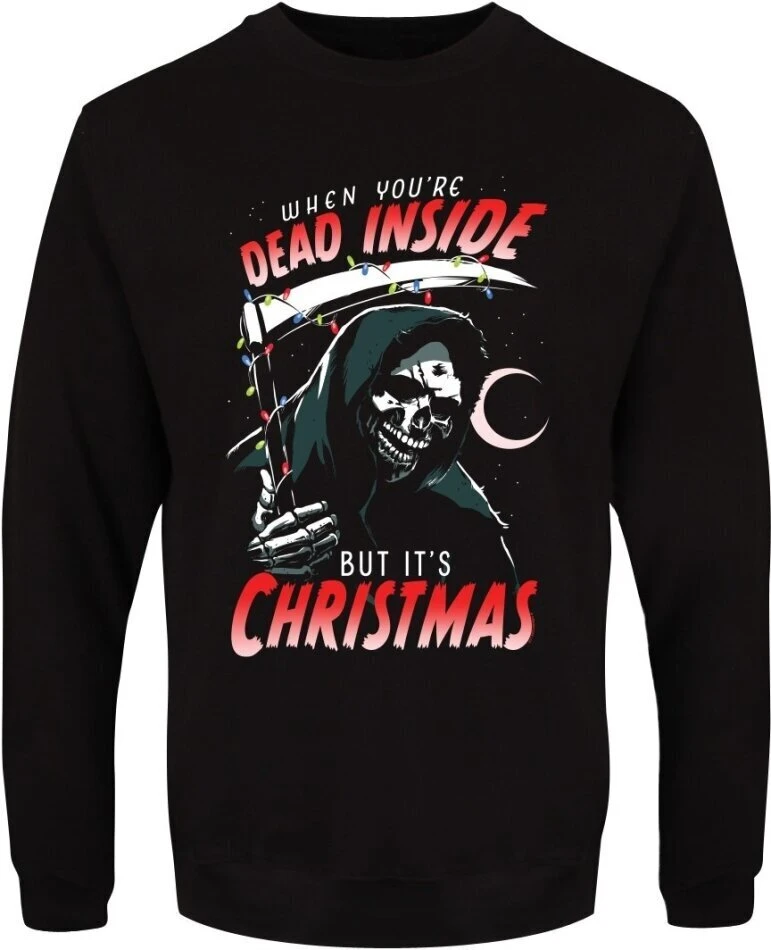 When You're Dead Inside But It's Christmas - Men's Christmas Jumper 3 When You're Dead Inside But It's Christmas - Men's Christmas Jumper