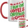 I Run On Coffee & Christmas Cheer Red Inner 2-Tone Mug -FUNKO || SUPER7 || Eurographics 17982242 1 92