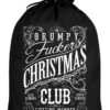 Grumpy Fuckers Christmas Club Black Santa Sack -FUNKO || SUPER7 || Eurographics 17982245 1 92