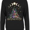 Mystical Roots Solstice Ladies Black Christmas Jumper -FUNKO || SUPER7 || Eurographics 17982915 1 92