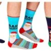 Cockney Spaniel Novelty Bah Humbug Christmas Socks 3 Pack UK 6-11 -FUNKO || SUPER7 || Eurographics 17983438 1 92