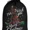 We Witch You A Merry Christmas Black Santa Sack -FUNKO || SUPER7 || Eurographics 17983445 1 92