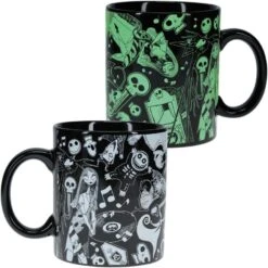 Paladone Nightmare Before Christmas Glow In Dark XL Becher