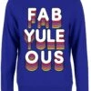 Fab Yule Ous - Ladies Royal Blue Christmas Jumper -FUNKO || SUPER7 || Eurographics 17995100 1 92