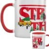 Stranger Things 4: Christmas Logo - Red Coloured Inner Mug -FUNKO || SUPER7 || Eurographics 18000071 1 92