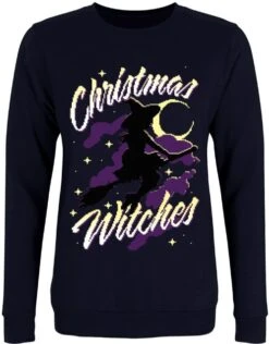 Christmas Witches - Ladies Christmas Jumper