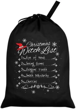 Christmas Witch List - Santa Sack