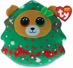 Christmas Tree Squishy Beanie 20 Cm, Material: 100% Polyester Geprüft Nach EN-71. Farbe - Mehrfarbig